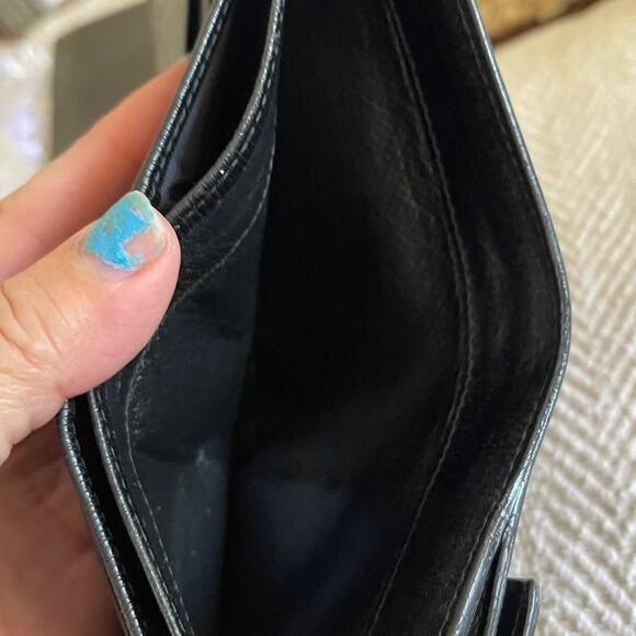 gucci unisex wallet G mark canvas & leather vintage authentic - Picture 4 of 12